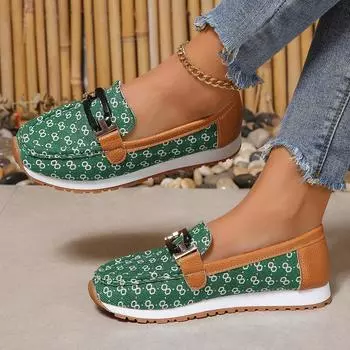 Women Casual Shoes Spring Autumn New Mesh Breathable Comfortable Soft Mother Shoes Women Fashion Lightweight Sneakers for Women 36 зелёный