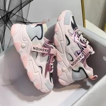 Women Casual Sneakers Designers Chunky Vulcanized Shoes Height Increasing Shoes Woman Tennis Platform Sneaker Female Footwear 1 бежевый