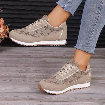 Women Causal Sneakers Summer Shoes Fashion Breathable Ladies Mesh Lace Up Sports Shoes for Women Shoes Zapatos De Mujer 36