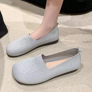 Women Causal Sneakers Summer Shoes Woman Fashion Breathable Mesh Flat Shoes for Women Platform Walking Designer Shoes Luxury 35 чёрный