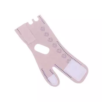 Женский бандаж для похудения подбородка и щек, подтягивающий пояс, двухслойный V-образный формирователь для лица, ремешок для лица против морщин, уход за кожей, косметические инструменты