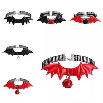 Women Choker Party Gifts Halloween Jewelry Neck Collar Lace Choker Goth Necklace Gothic Choker #1