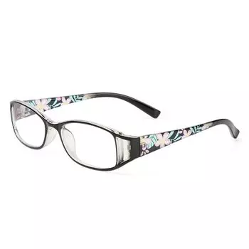 Women Computer Eyewear Folding Reading Glasses Presbyopic Anti Blue Light Presbyopia Eyeglasses black-350