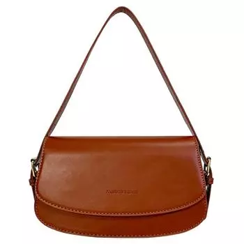 Women Crossbody Bag Solid Color PU Leather Handbag Adjustable Strap Satchel Purse with Pocket Hobo Bag Travel Commuter Bag чёрный