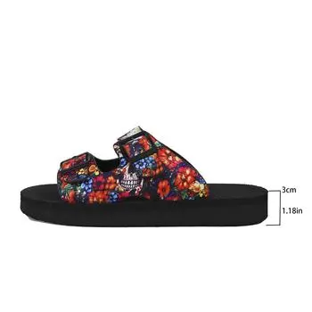 Women Flat Slippers 2024 Summer New Fashion Sandals Comfortable Lightweight Casual Slippers Shallow Outdoor Beach Slides Women 36