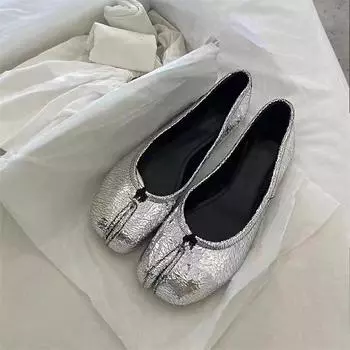 Women Flats Loafers Summer Shallow Mouth Walking Shoes 2024 Fashion Cozy Dress Retro Casual Soft Sole Elegant Single Shoes 35(Foot22.5cm) чёрный