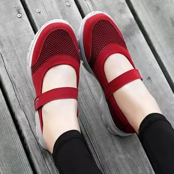 Women Flats Shoes Summer Mesh Sneakers Breathable Casual Shoes Women Loafers Lady Soft Walking Sneaker Boat Shoe Zapatos Mujer99 35