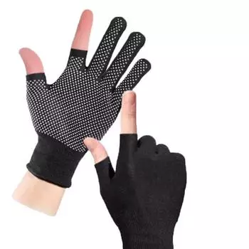Women Girls Gloves Summer Sunscreen Cycling Gloves Super Thin Outdoor Sports Glove for Construction Fitness Motorcycle Glove синий
