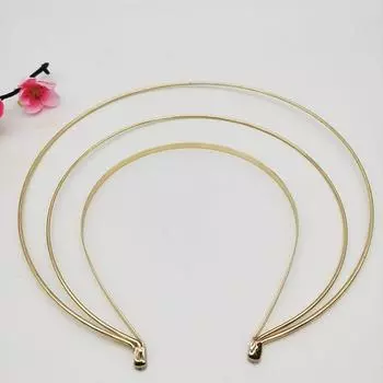 Women Gold Tiaras And Crowns Jewelry Large Double Layers Wedding Accessories Metal Bridal Hair Hairbands D