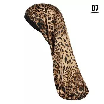 Women Head Wrap Cover Long Satin Hair Care Bonnet Curly Cap Nightcap Chemo Cap Sleep Hats 7