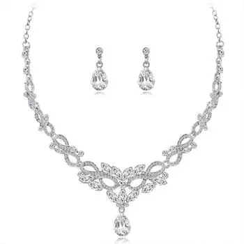 Women Necklace Earring Jewelry Bijouterie Sets B0910509 ARI