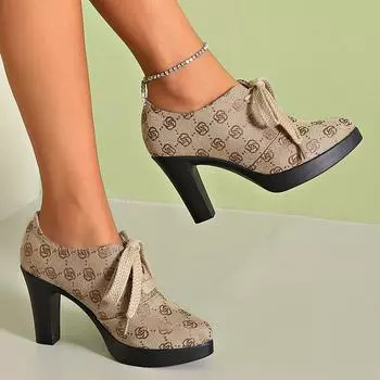 Women Pumps 2024 Summer New Sexy Pointed Shallow Shoes Mouth Elegant Stiletto High Heels Women Shoes Brand Design Casual Pumps 35 хаки