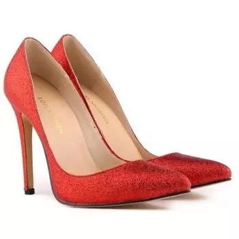 Women Pumps Gold Silver Sequins Fashion Sexy 11cm High Heels Serpentine Pointed Toes Stilettos Office Party Dance Wedding Shoes 35