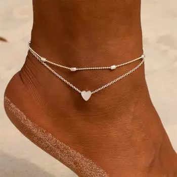 Women Rose Gold Ankle Chain Anklet Bracelet Foot Sandal Beach ARI One Size