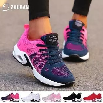 Women Running Shoes Breathable Casual Shoes Outdoor Light Weight Sports Walking Sneakers Tenis Feminino Shoes zapatos de mujer 35