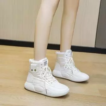 Women s 2022 Snow Boots: X5867 Anti-Slip, Thick-Soled, Plus Velvet, Warm, Short Winter Shoes 35