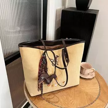 Women s 2025 Small Commuter Tote - Stylish Shoulder Bag for College Students 32*15*28 cm