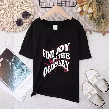 Women s 3D T-shirt New Round Neck Short Sleeved Top Casual T-shirts S