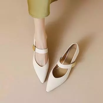 Women s autumn new pointed buckle professional banquet women s single shoes Korean version elegant temperament fashion high heels stiletto 35