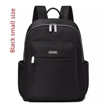 Women s Backpack 2025 New Arrival Fashion All-Match Waterproof Oxford Cloth Small Backpack Travel Convenient Travel Large Capacity Black
