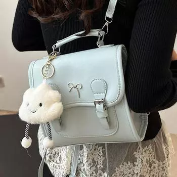 Women s backpack women s large capacity 2024 new fashion messenger bag women s fashion casual small backpack