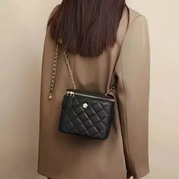 Женская сумка сумки через плечо Женская Новая сумка-ведро Secret Garden Camellia Diamond Box Bag forWomen s летняя сумка через плечо