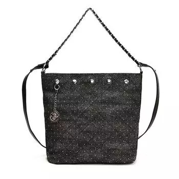 Women s Bag Denim New Shoulder Bag Versatile Messenger Bag