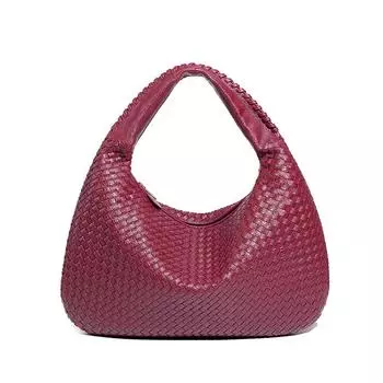 Women s Bag, Hand-woven Bag, Single-shoulder Underarm Bag, Niche, Versatile, Large-capacity Hand-held Crescent-shaped Bag