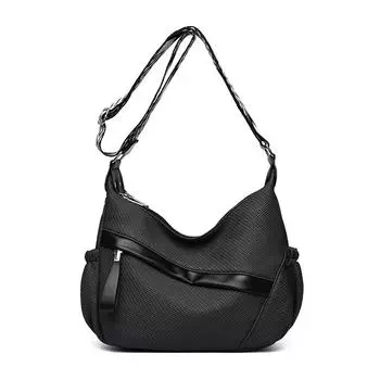 Women s Bag Large Capacity Shoulder Bag Middle-Aged Mother Bag Crossbody Bag чёрный