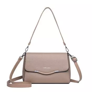 Women s Bag Middle-Aged Mother Bag Shoulder Bag Soft Leather Crossbody Bag хаки