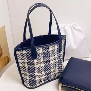Women s Bag New Design Sense Niche Style Commuter Tote Image color