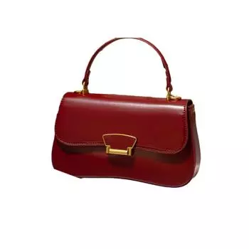 Women s Bag Shiling Bag Red Bridal Bag Autumn and Winter Popular Fashionable Wedding Bag One-shoulder Crossbody Bag