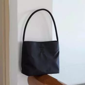 Women s Bag Summer Fashion Hand-Carrying Nylon Tote Bag Black
