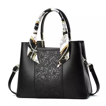 Women s bag texture new Chinese embroidery national style Mother s Day women s bag mother large-capacity handbag 28*13*21*13 бордовый