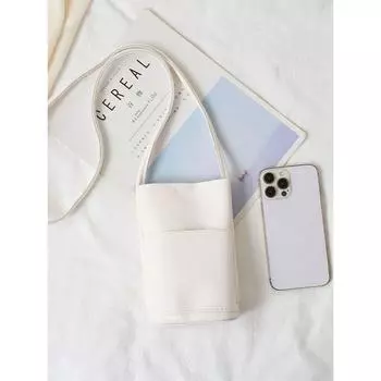 Women s Bags Mini Lightweight Small Exquisite Mobile Phone Bag White