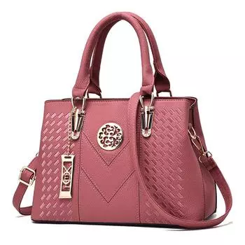 Women s bags Women s bags Fashion embroidered women s handbags Large capacity shoulder messenger bags 30*13.5*23 красный