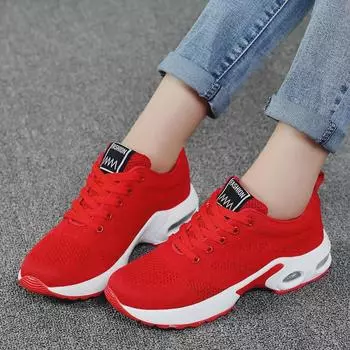 Women s Breathable Fly Knit Fashion Sneakers for Running and Casual Wear 41