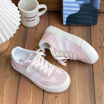 Women s Canvas Sneakers New Thick Soled Canvas Shoes Women Women Versatile Casual Women s Shoes Luxury Designer Shoes for Women 35 белый