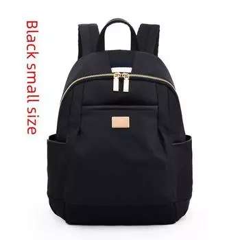 Women s Casual Canvas Backpack Black