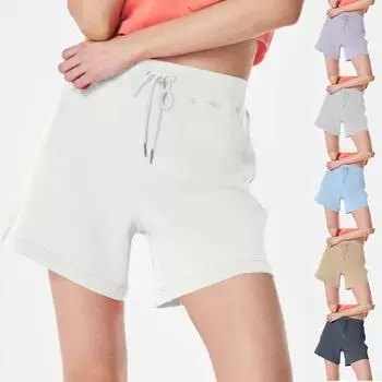 Women s Casual Comfy Moisture Wicking Drawstring Shorts L