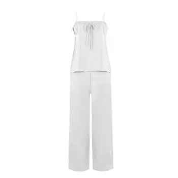 Women s Casual Elegant Comfortable Sports Vest Trousers Casual Short Suit S чёрный