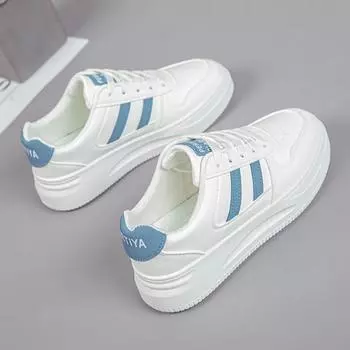 Women s Casual Shoes Concise Breathable White Women Shoes Comfortable Platform Running Sneakers Trend Versatile Board Shoes 2024 35
