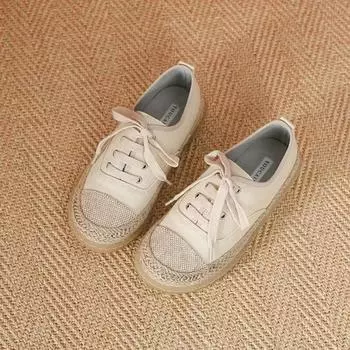 Women s Casual Shoes Ladies Luxury Tennis Sneakers For Women Trends 2024 Comfortable Flats Canvas Outdoor Fashion Trekking Shoes 36 чёрный