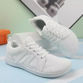 Женская повседневная спортивная обувь для кемпинга на открытом воздухе, мужская и женская обувь для походов, очень большие кроссовки с плоской подошвой для женщин 36 белый