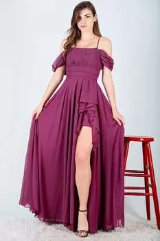 Women s Chiffon Long Evening Dress