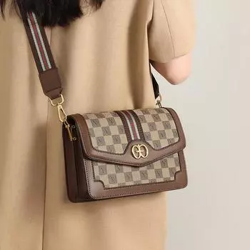 Women s Crossbody Bag Women s Small Square Bag Wide Strap Bags Fashion Matching Small Shoulder Bag