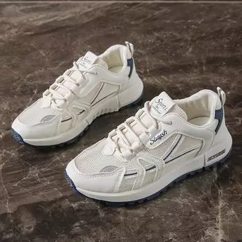 Women s Designer Shoes Summer Lace-up Breathable Soft Sneakers Woman Non Slip Platform Running Sport Shoe Tenis Basketball Shoes 35