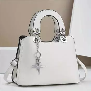 Элегантная женская сумка из искусственной кожи с текстурой личи