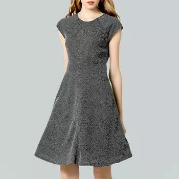 Women s European Dress Sleeveless Summer Tank Top Black M