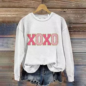 Женская мода повседневный смешной пуловер хип-хоп толстовка с капюшоном забавный узор улыбающееся лицо 3d O-образный вырез толстовка женская одежда осенние топы S